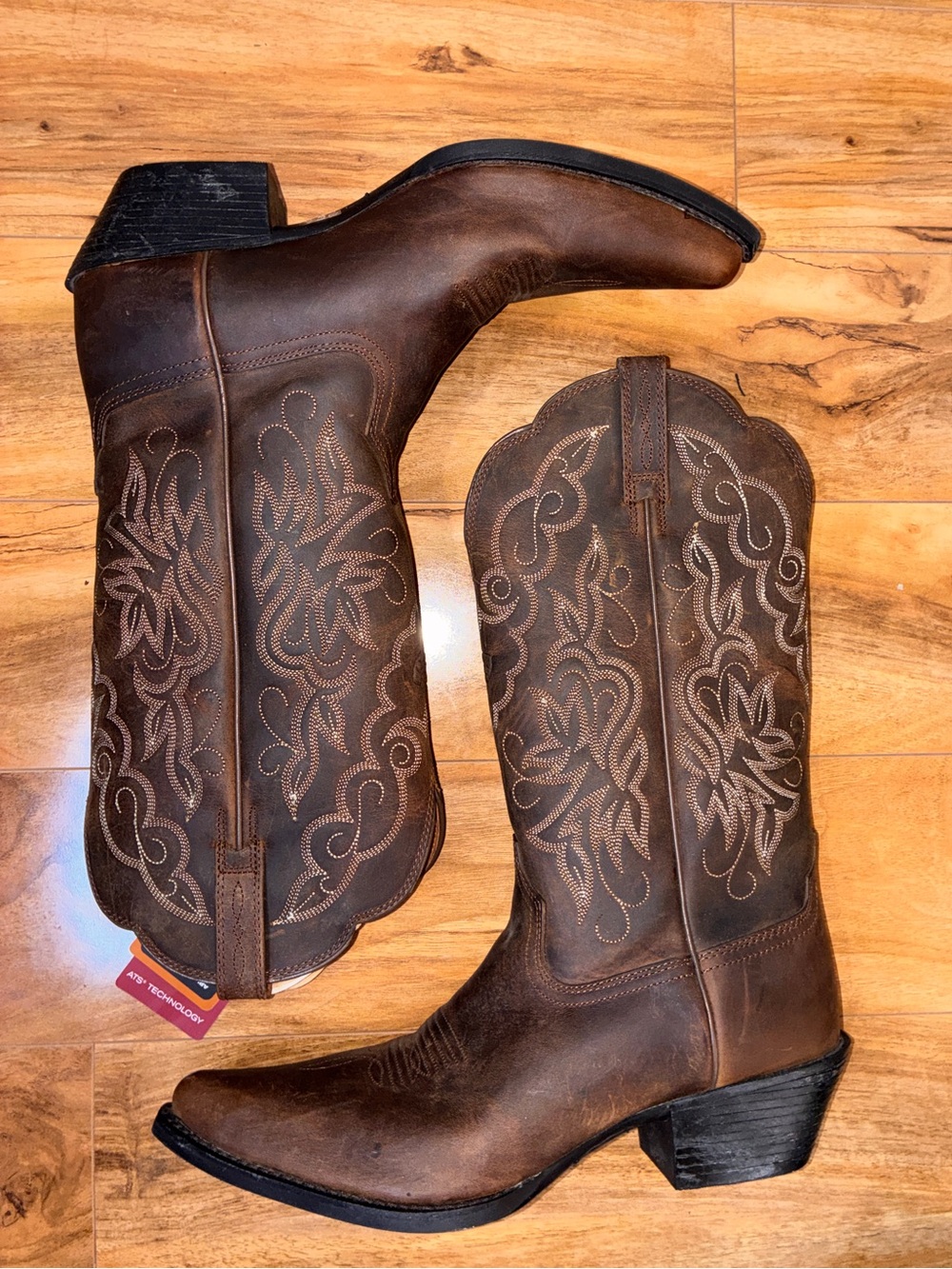 Ariat Women’s Heritage J-Toe Western Cowboy/Cowgirl Boots- size 8.5 B - Picture 8 of 13